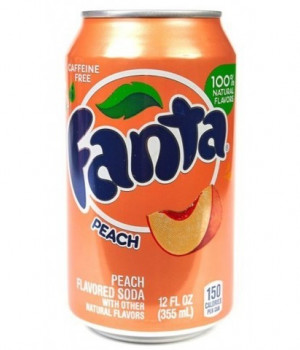 Лимонад Fanta - Peach 0.35 л