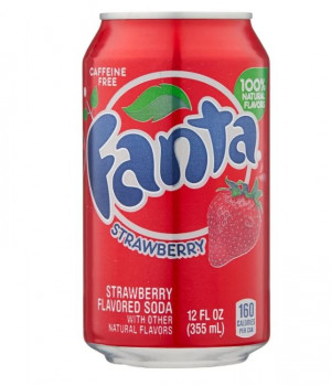 Лимонад Fanta - Strawberry 0.33 л