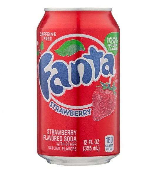 Лимонад Fanta - Strawberry 0.33 л