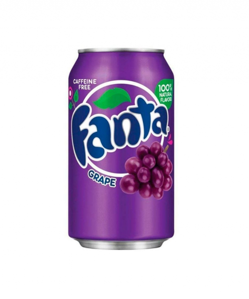 Лимонад Fanta - Grape 0.35 л