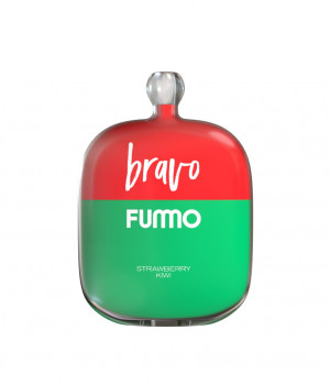 Электронная сигарета Fummo Bravo - Клубника-Киви, 4000 затяжек