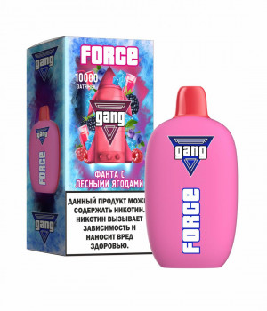 Электронная сигарета Gang Force - Фанта С Лесными Ягодами, 10000 затяжек