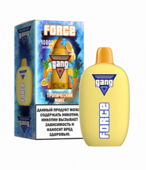 Электронная сигарета Gang Force - Тропический Микс, 10000 затяжек