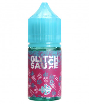 Жидкость Glitch Sauce Iced Out 30 мл 20 мг - Grape King (Виноградный сок)