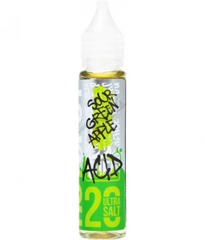 Жидкость HOTSPOT Sour 30 мл Ultra 20 мг - Green Apple Acid (Зеленое кислое яблоко)
