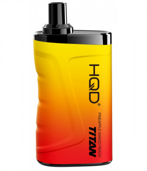 Электронная сигарета HQD Titan - Pineapple Mango Peach (Ананас Манго Персик), 7000 затяжек