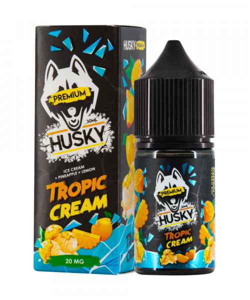 Жидкость Husky Premium 30 мл 20 мг - Tropic Cream (Мороженное с лимоном и ананасом)