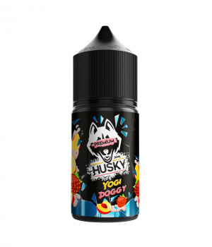 Жидкость Husky Premium 30 мл 20 мг - Yogi Doggy (йогурт, персик, клубника и лед)