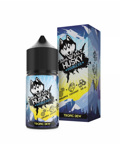 Жидкость Husky Double Ice 30 мл 20 мг - Tropic Dew (Ананас-кокос)