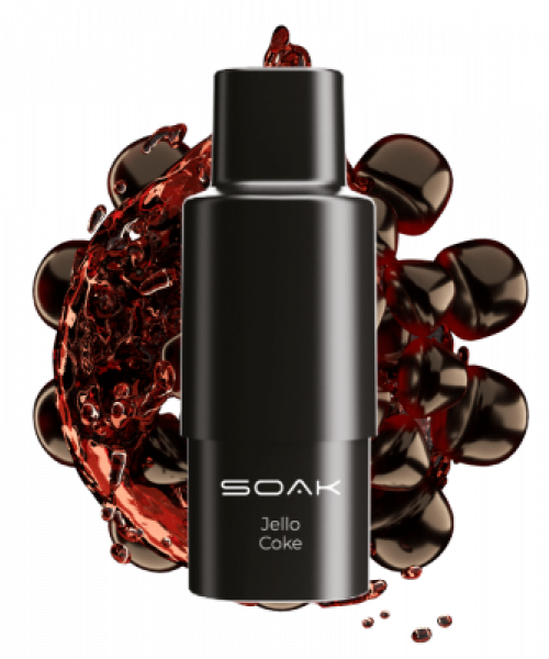 Картридж SOAK Q - Jello Coke (Мармеладная кола), 1500 затяжек