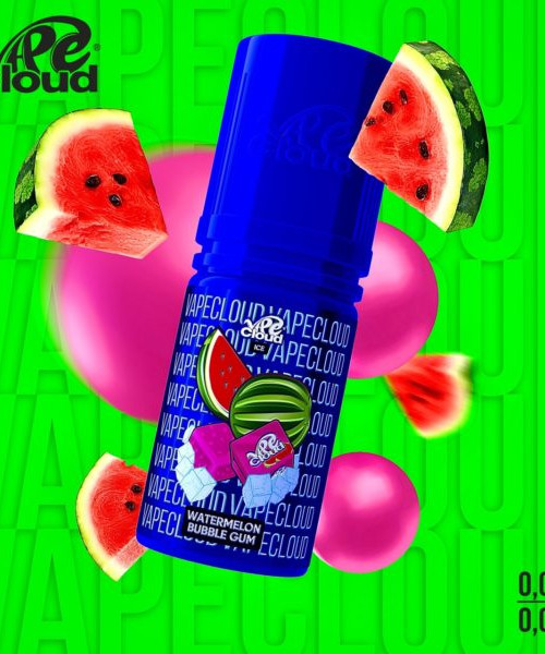 Жидкость Vape Cloud Ice 30 мл 20 мг Hard - Watermelon Bubble Gum (Арбузная жвачка со льдом)