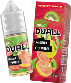 Жидкость DUALL EXTRA 30 мл hard 20 мг - Киви, гуава