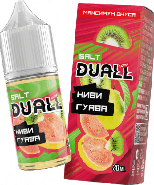 Жидкость DUALL EXTRA 30 мл hard 20 мг - Киви, гуава