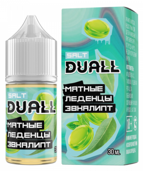 Жидкость DUALL 30 мл 20 мг - Мятные леденцы, эвкалипт