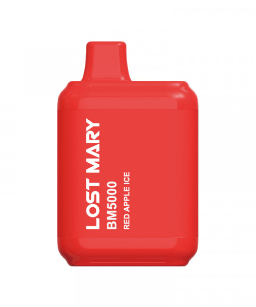 Электронная сигарета Lost Mary BM - Красный яблочный лед, 5000 затяжек