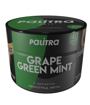 PALITRA 40 г - Grape Green Mint (Виноград мята)