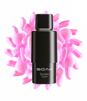Картридж SOAK Q - Bubble Gum (Бабл Гам), 3000 затяжек