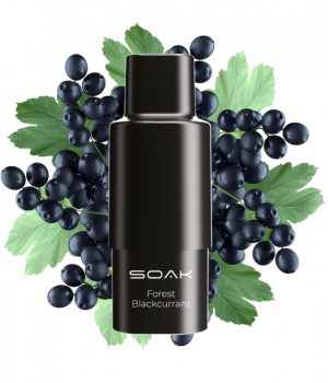 Картридж SOAK Q - Forest Blackcurrant (Черная смородина), 3000 затяжек