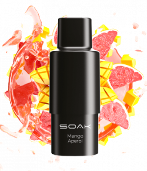 Картридж SOAK Q - Mango Aperol (Манго Апероль), 3000 затяжек
