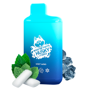 Электронная сигарета Husky Airmax - Mint wind (Мятная жвачка), 8000 затяжек
