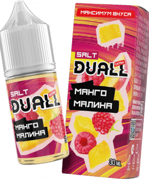 Жидкость DUALL EXTRA 30 мл hard 20 мг - Манго, малина