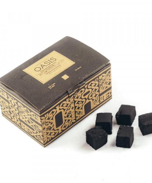 Уголь Oasis - 72 шт