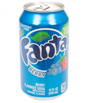 Лимонад Fanta - Berry 0.35 л