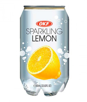 Лимонад OKF Sparkling - Lemon, 0.35 л
