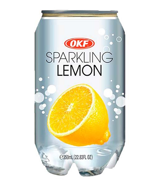 Лимонад OKF Sparkling - Lemon, 0.35 л