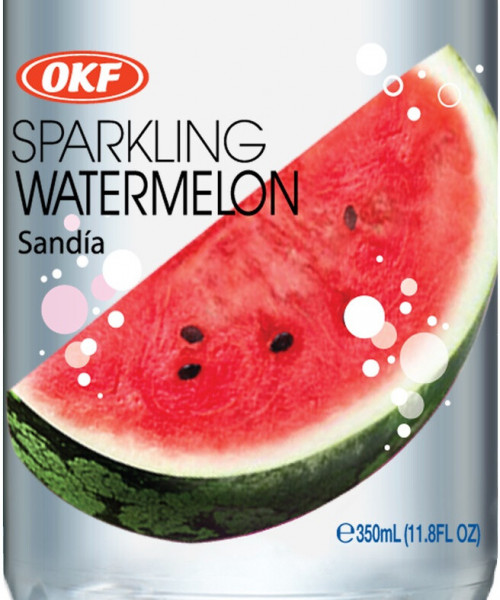 Лимонад OKF Sparkling - Watermelon, 0.35 л