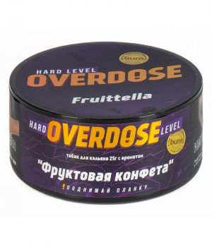 Overdose 25 г - Fruttella (Фруктовая конфета)