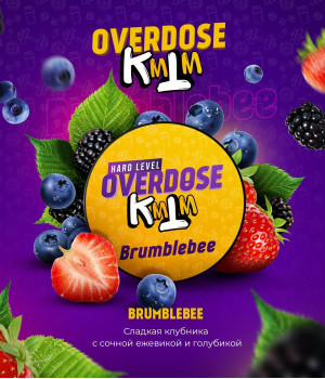 Overdose 25 г - Brumblebee (Клубника, ежевика, голубика)