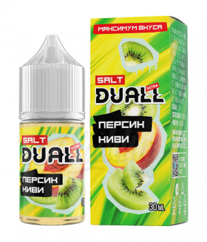 Жидкость DUALL EXTRA 30 мл hard 20 мг - Персик, киви