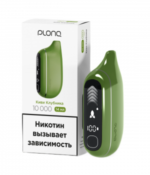 Электронная сигарета PLONQ Max Pro - Киви Клубника, 10 000 затяжек