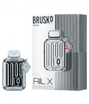 Brusko Riil X (Cеребристый, Silver)