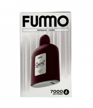 Электронная сигарета Fummo Spirit - Черешня Лайм, 7000 затяжек