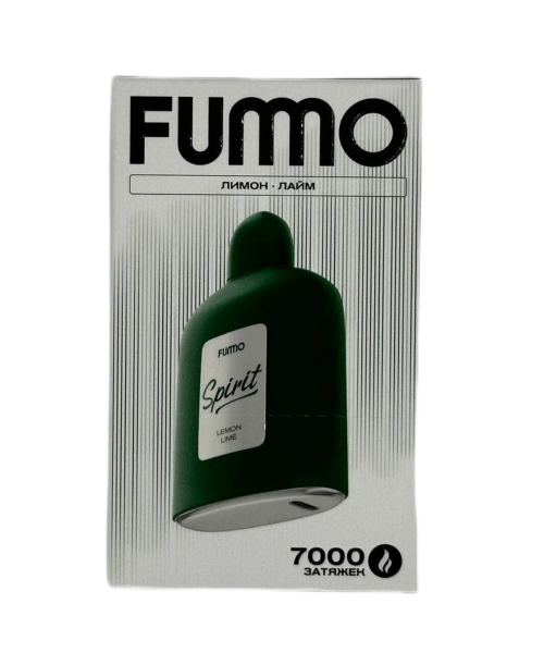 Электронная сигарета Fummo Spirit - Лимон Лайм, 7000 затяжек