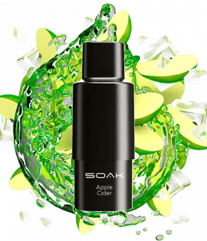 Картридж SOAK Q - Apple Cider (Яблочный сидр), 3000 затяжек