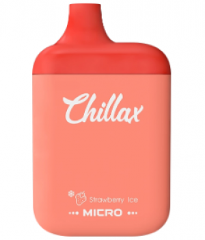 Электронная сигарета Chillax Micro - Ледяная Клубника, 700 затяжек