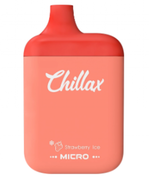 Электронная сигарета Chillax Micro - Ледяная Клубника, 700 затяжек