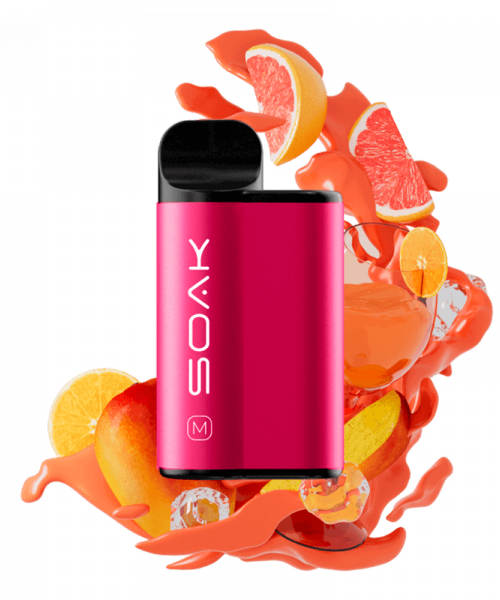 Электронная сигарета Soak M 4000 - Mango Aperol (Манго апероль), 4000 затяжек