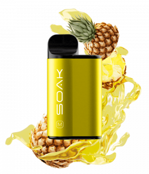 Электронная сигарета Soak M 4000 - Pineapple Syrup (Ананасовый сироп), 4000 затяжек