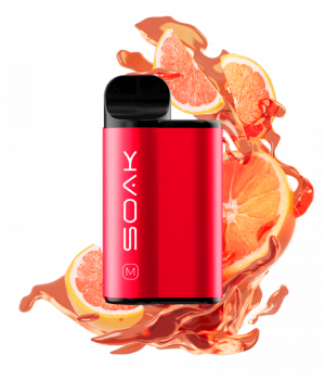 Электронная сигарета Soak M 4000 - Ruby Grapefruit (Рубиновый грейпфрут), 4000 затяжек
