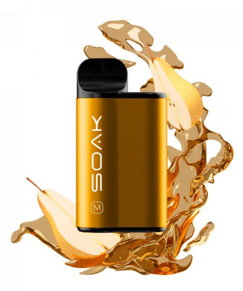 Электронная сигарета Soak M 4000 - Baked Pear (Запеченная груша), 4000 затяжек