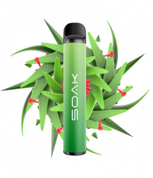 Электронная сигарета Soak X - Aloe Vera (Алоэ вера), 1500 затяжек