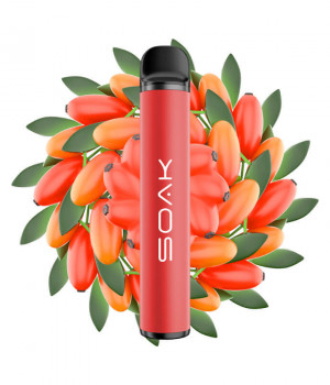 Электронная сигарета Soak X - Barberry (Барбарисовый леденец), 1500 затяжек