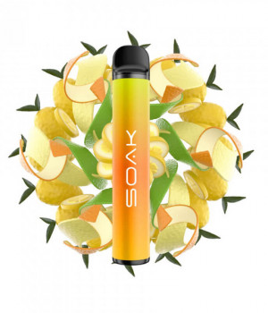 Электронная сигарета Soak X - Citron (Цитрусовый микс), 1500 затяжек
