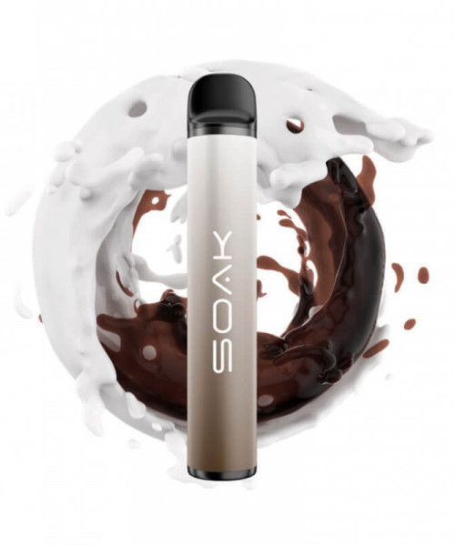 Электронная сигарета Soak X - Coffe milk (Кофе с молоком), 1500 затяжек