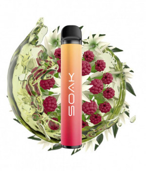 Электронная сигарета Soak X - Jasmin Raspberry Tea (Малиновый чай с жасмином), 1500 затяжек
