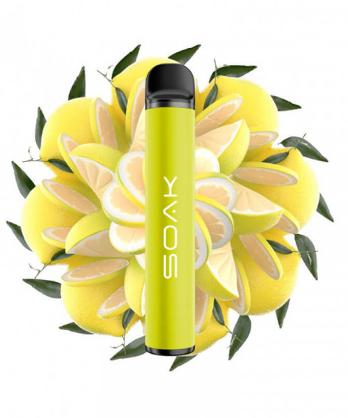 Электронная сигарета Soak X - Pomelo (Экзотическое помело), 1500 затяжек